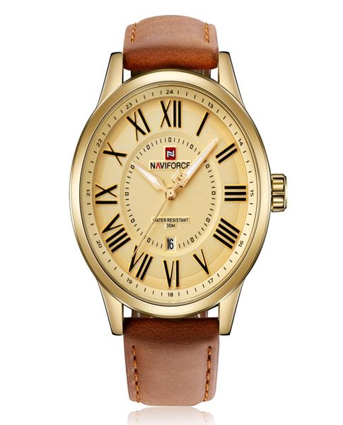 naviforce original good quality men039s analog quartz waterproof sport leather band date wrist watch 91264601188, Slivery;brown
naviforce original good quality men039s analog quartz waterproof sport leather band date wrist watch 91264601188, Slivery;brown