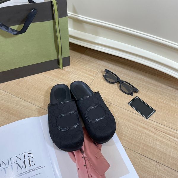 slippers bag head half slippers ladies designer summer horse rate buckle flat shoes luxury designer casual shoe flat heel bag head outdoor c, Black
slippers bag head half slippers ladies designer summer horse rate buckle flat shoes luxury designer casual shoe flat heel bag head outdoor c, Black