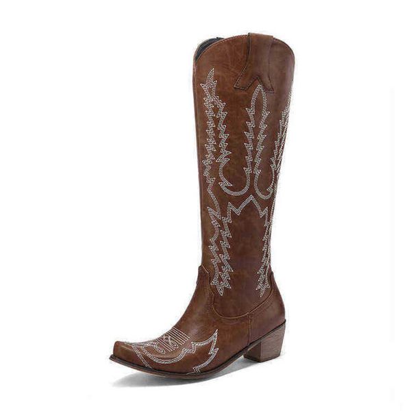 western boots knight boots autumn and winter fashion embroidered thick heel women s high tube knee boot shoes 220824, Black
western boots knight boots autumn and winter fashion embroidered thick heel women s high tube knee boot shoes 220824, Black