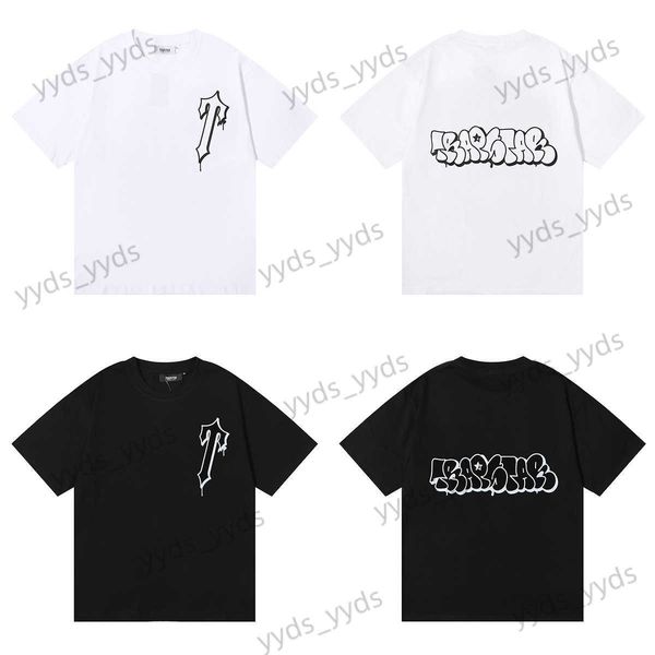 men's t-shirts summer niche trapstar irregular letter print loose short sleeve t-shirt for men and women t230327, White;black
men's t-shirts summer niche trapstar irregular letter print loose short sleeve t-shirt for men and women t230327, White;black