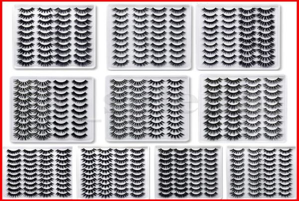 20 pairs 25mm mixed styles 3d mink false eyelashes natural long lashes handmade wispies bushy fluffy eye makeup tools8484005
20 pairs 25mm mixed styles 3d mink false eyelashes natural long lashes handmade wispies bushy fluffy eye makeup tools8484005