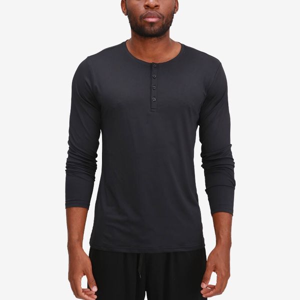 lu men yoga outfit sports long sleeve t-shirt mens sport style collar button shirt training fitness clothes training elastic quick dry wear
lu men yoga outfit sports long sleeve t-shirt mens sport style collar button shirt training fitness clothes training elastic quick dry wear