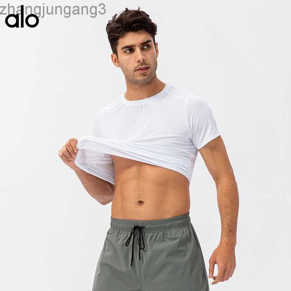 alos yoga yoga sports t-shirt men's summer thin breathable quick dry running fitness short sleeve outdoor versatile solid color top, White;black
alos yoga yoga sports t-shirt men's summer thin breathable quick dry running fitness short sleeve outdoor versatile solid color top, White;black