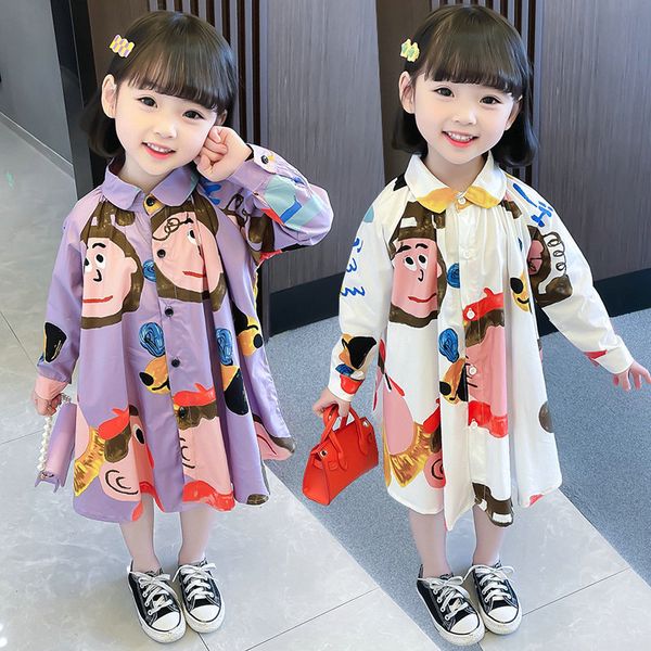 16084 kids girls shirt dress dollar collar long sleeve cartoon dress girl childen casual dresses, Red;yellow
16084 kids girls shirt dress dollar collar long sleeve cartoon dress girl childen casual dresses, Red;yellow