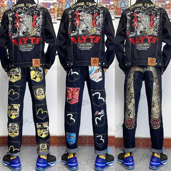 men's jeans new jeans men's and women's embroidery loose straight tube large buddha print slim fit pants large t230327, Blue
men's jeans new jeans men's and women's embroidery loose straight tube large buddha print slim fit pants large t230327, Blue