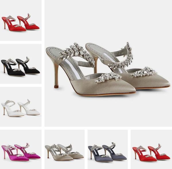 luxury lurum mules sandals satin crystal embellished stiletto high heel pointed toe sandals shoes wedding party lady slipper eu35-43, Black
luxury lurum mules sandals satin crystal embellished stiletto high heel pointed toe sandals shoes wedding party lady slipper eu35-43, Black