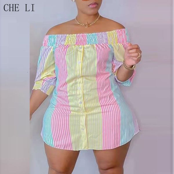 women's plus size tshirt summer plus size women's shirts long temperament fashion printing stripes oneshoulder trend fourcolor shi, Black
women's plus size tshirt summer plus size women's shirts long temperament fashion printing stripes oneshoulder trend fourcolor shi, Black