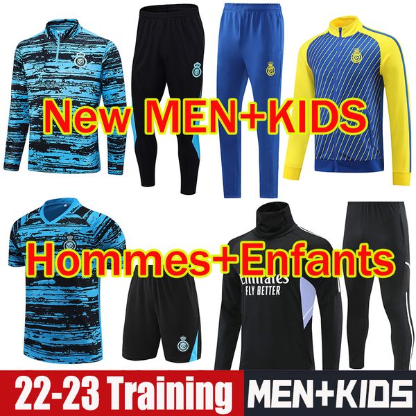 22 23 al nassr fc tracksuits 2022 2023 ronaldo training suits cr7 gonzalo martinez talisca ghislain vincent chandal men kids kit al-nassr su, Black
22 23 al nassr fc tracksuits 2022 2023 ronaldo training suits cr7 gonzalo martinez talisca ghislain vincent chandal men kids kit al-nassr su, Black