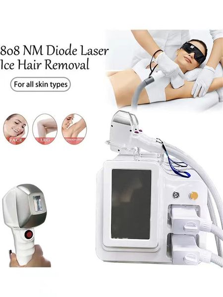 2 in 1 808 diode laser ice titanium 755nm 808nm 1064nm permanent body hair removal machine, Black
2 in 1 808 diode laser ice titanium 755nm 808nm 1064nm permanent body hair removal machine, Black