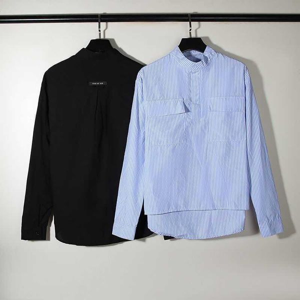 american high street fog pullover henley 6th season 6 vintage henry neckwear shirts men and women, Black;brown
american high street fog pullover henley 6th season 6 vintage henry neckwear shirts men and women, Black;brown