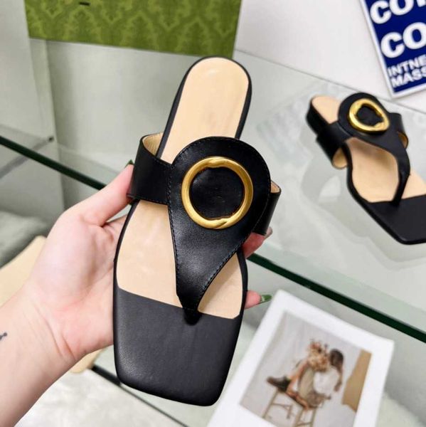35-43 thong sandal branded slippers gold buckle double g flip flops square toe flat mule men women beach pool casual slides loafers summer l, Black
35-43 thong sandal branded slippers gold buckle double g flip flops square toe flat mule men women beach pool casual slides loafers summer l, Black