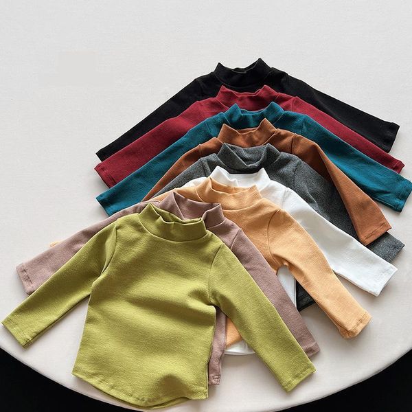 t-shirts winter children thick warm bottoming shirts cotton baby long sleeve t shirts infant boys girls half height collar 230327, Blue
t-shirts winter children thick warm bottoming shirts cotton baby long sleeve t shirts infant boys girls half height collar 230327, Blue