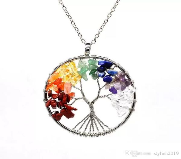 12pcset tree of life necklace 7 chakra stone beads natural amethyst sterlingsilverjewelry chain choker necklace pendant for wom1757719, Silver
12pcset tree of life necklace 7 chakra stone beads natural amethyst sterlingsilverjewelry chain choker necklace pendant for wom1757719, Silver