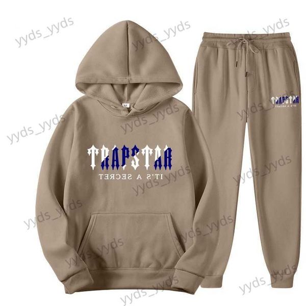 men's tracksuits trapstar printed women's autumn and winter plush loose hoodie sweater guard pants casual sports suit t230327, Gray
men's tracksuits trapstar printed women's autumn and winter plush loose hoodie sweater guard pants casual sports suit t230327, Gray