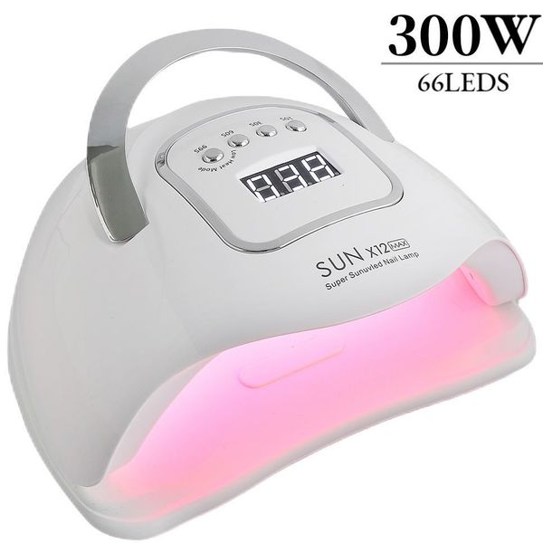 nail dryers 300w high power sun x12 max uv led nail lamp for manicure gel polish drying machine with large lcd touch 66leds smart nail dryer
nail dryers 300w high power sun x12 max uv led nail lamp for manicure gel polish drying machine with large lcd touch 66leds smart nail dryer