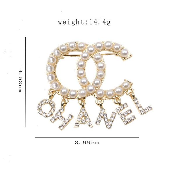 luxury brand designer double letter pins brooches women gold silver crysatl pearl rhinestone cape buckle brooch suit pin wedding p2905875, Gray
luxury brand designer double letter pins brooches women gold silver crysatl pearl rhinestone cape buckle brooch suit pin wedding p2905875, Gray