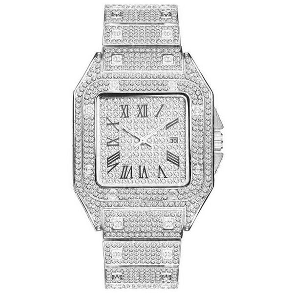 men fashion watch shinning diamond watch full iced out watches stainless steel quartz movement party sport w223d, Slivery;brown
men fashion watch shinning diamond watch full iced out watches stainless steel quartz movement party sport w223d, Slivery;brown