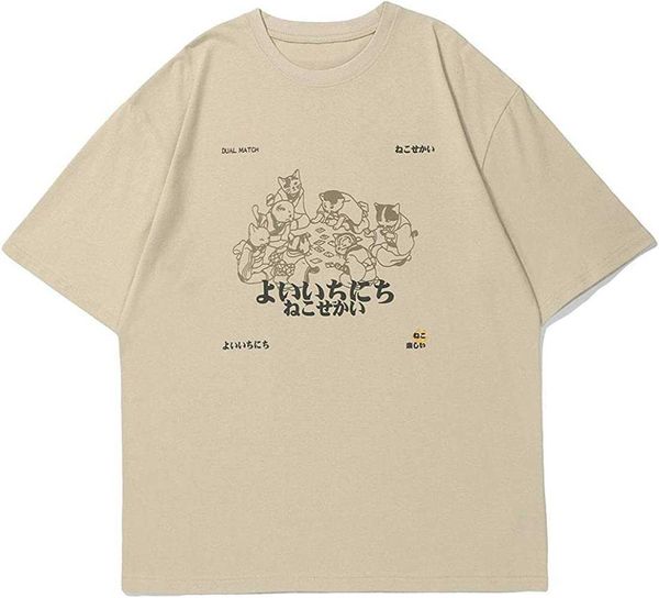 mens women vintage oversize shirts summer hipster printed casual tee couple clothes streetwear t-shirttejc, White;black
mens women vintage oversize shirts summer hipster printed casual tee couple clothes streetwear t-shirttejc, White;black