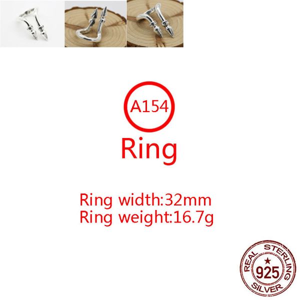 a154 s925 sterling silver ring personalized fashion punk hip hop style open nail cross flower couple letter shaped jewelry lover gift
a154 s925 sterling silver ring personalized fashion punk hip hop style open nail cross flower couple letter shaped jewelry lover gift