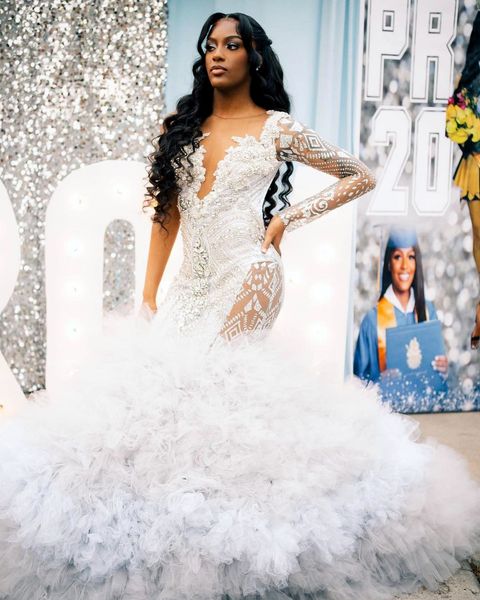 2023 arabic aso ebi luxurious mermaid prom dresses beaded crystals lace evening formal party second reception birthday engagement gowns dres, Black
2023 arabic aso ebi luxurious mermaid prom dresses beaded crystals lace evening formal party second reception birthday engagement gowns dres, Black