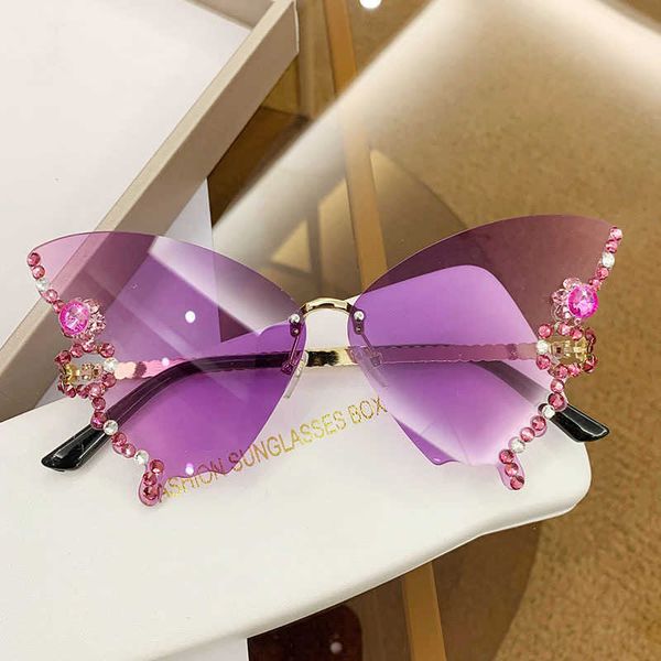 women luxury design sunglasses butterfly vintage party metal rimless sunglasses eyewear decoration gafas de sol mujer230328
women luxury design sunglasses butterfly vintage party metal rimless sunglasses eyewear decoration gafas de sol mujer230328
