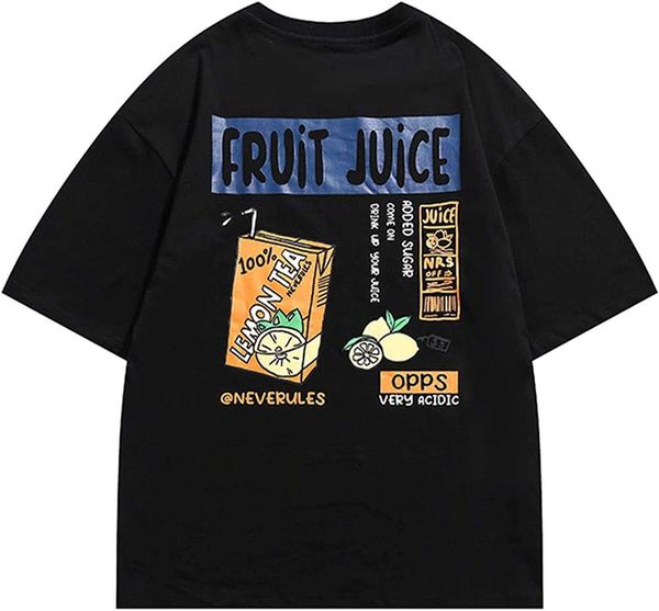 mens women vintage oversize shirts summer hipster printed casual tee couple clothes streetwear t-shirtk0ls, White;black
mens women vintage oversize shirts summer hipster printed casual tee couple clothes streetwear t-shirtk0ls, White;black