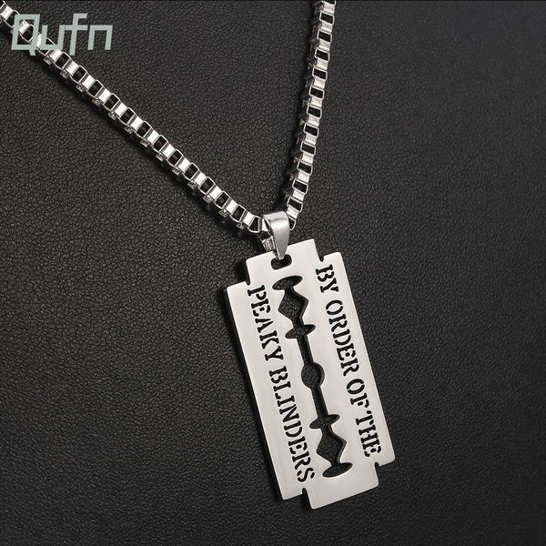 pendant necklaces razor blade necklace movie jewelry peaky blinders blade pendants necklaces stainless steel style accessories for women men, Silver
pendant necklaces razor blade necklace movie jewelry peaky blinders blade pendants necklaces stainless steel style accessories for women men, Silver