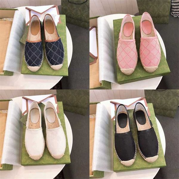 2022 women luxurys casual shoes espadrilles summer designers ladies flat beach half slippers fashion woman loafers fisherman canvas shoes wi, Black
2022 women luxurys casual shoes espadrilles summer designers ladies flat beach half slippers fashion woman loafers fisherman canvas shoes wi, Black
