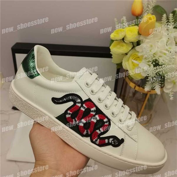 womens mens casual shoes sneakers leather ace bee snake embroidery platform stripes training walking sneaker chaussures eur 35-45, Black
womens mens casual shoes sneakers leather ace bee snake embroidery platform stripes training walking sneaker chaussures eur 35-45, Black