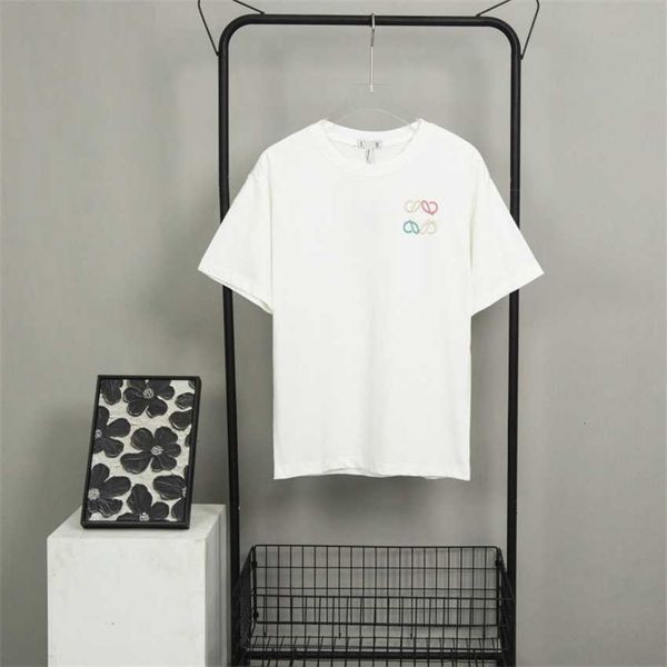 high edition 2023 summer new luxury fashion luojia colorful embroidery men's and women's os loose short sleeve t-shirt, Black
high edition 2023 summer new luxury fashion luojia colorful embroidery men's and women's os loose short sleeve t-shirt, Black