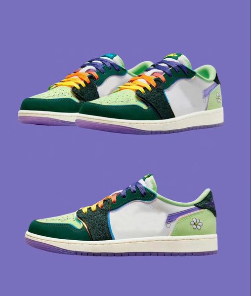 shoes jumpman 1 doernbecher men women low og 1s gorge green fd9665-351 designer sneakers 36-47.5
shoes jumpman 1 doernbecher men women low og 1s gorge green fd9665-351 designer sneakers 36-47.5