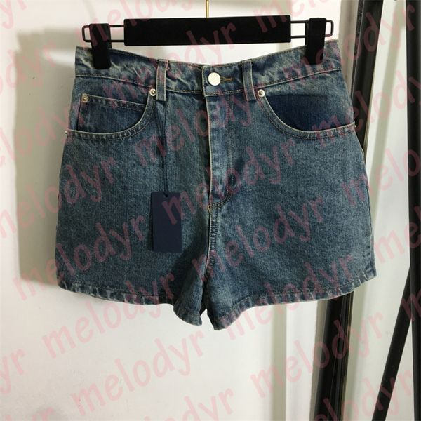 summer denim short pants fashion blue short jeans designer womens jean shorts triangle badge pants, Black
summer denim short pants fashion blue short jeans designer womens jean shorts triangle badge pants, Black