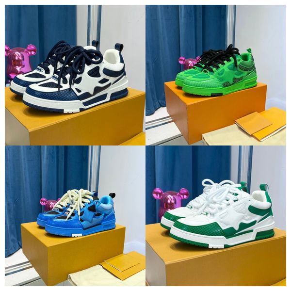designer shoes skate 1854 trainers women casual shoes men sneakers combination breathable mesh shoe platform leather sneaker luxury trainer, Black
designer shoes skate 1854 trainers women casual shoes men sneakers combination breathable mesh shoe platform leather sneaker luxury trainer, Black