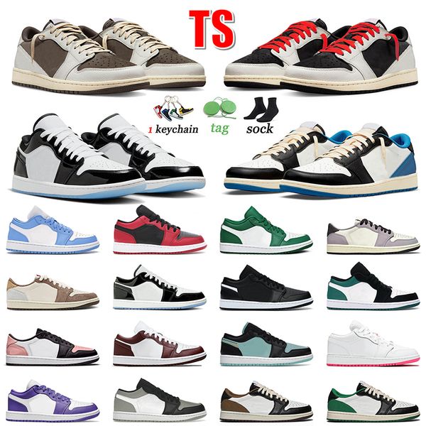 ts lows 1s basketball shoes with box jumpman 1 low reverse mocha olive fragment cactus jack concord black phantom pine green sports trainers
ts lows 1s basketball shoes with box jumpman 1 low reverse mocha olive fragment cactus jack concord black phantom pine green sports trainers