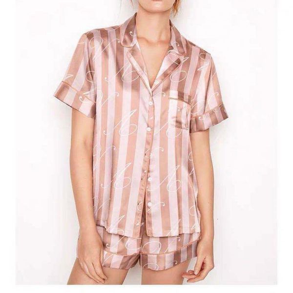 women's sleepwear soft ice silk satin pajama sets short sleeve sleepwear for women shirt shorts night suits letter vs pyjama homewear 2, Black;red
women's sleepwear soft ice silk satin pajama sets short sleeve sleepwear for women shirt shorts night suits letter vs pyjama homewear 2, Black;red