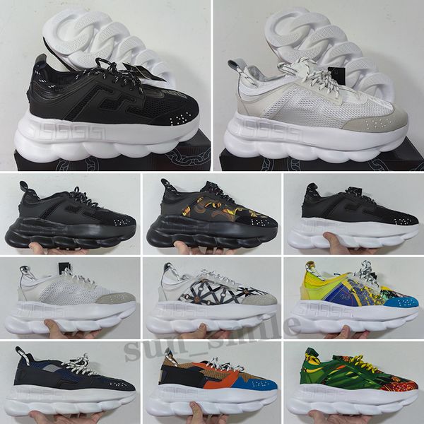 2023 casual shoes italy 1 quality chain reaction wild jewels chain link trainer sneakers, Black
2023 casual shoes italy 1 quality chain reaction wild jewels chain link trainer sneakers, Black