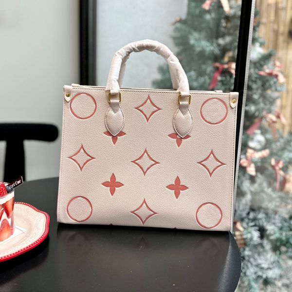 23 women luxurys designer cowhide totes bags mm onthego handbag embossment flowers shouder crossbody ladies handbags with original dust bag
23 women luxurys designer cowhide totes bags mm onthego handbag embossment flowers shouder crossbody ladies handbags with original dust bag