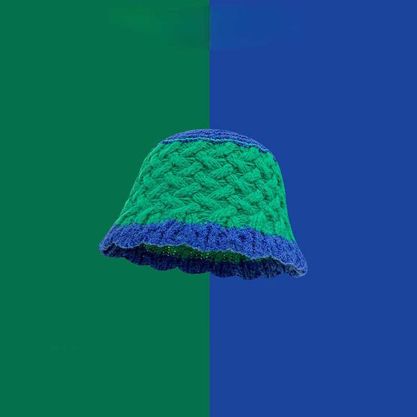 wide brim hats 2022 new japanese style contrast color knitted bucket hat women's autumn and winter warm ear protection all-match fisher, Blue;gray
wide brim hats 2022 new japanese style contrast color knitted bucket hat women's autumn and winter warm ear protection all-match fisher, Blue;gray
