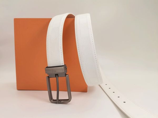belt for women genuine leather men designer belts pin buckle womens waistband cintura ceintures genuine leather luxury belt with box 3.5cm w, Black;brown
belt for women genuine leather men designer belts pin buckle womens waistband cintura ceintures genuine leather luxury belt with box 3.5cm w, Black;brown