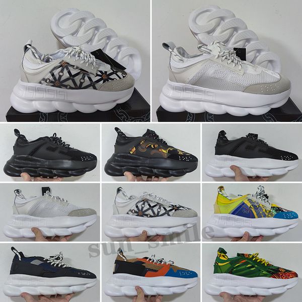 luxury casual shoes 1 chain reaction wild chain trainer shoes sneakers, Black
luxury casual shoes 1 chain reaction wild chain trainer shoes sneakers, Black