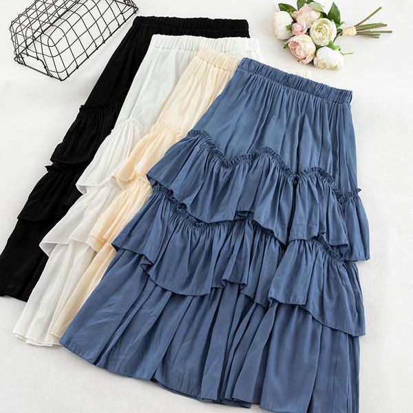 dresses new summer elegant pleated irregular ruffles skirts women casual slim high waist skirt sweet solid a-line party skirt lady mw667, White;black
dresses new summer elegant pleated irregular ruffles skirts women casual slim high waist skirt sweet solid a-line party skirt lady mw667, White;black