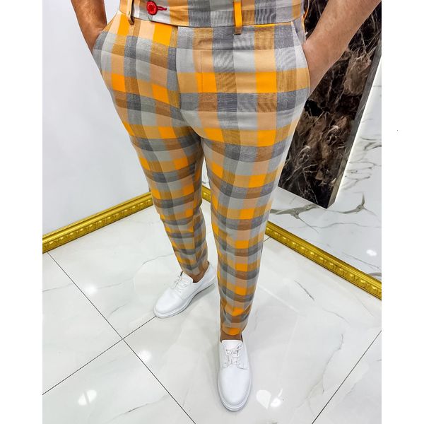 men's pants arrival men's checkered trousers checked casual pants elegant skinny plaid mid waist streatwear fashion pencil pants 2, Black
men's pants arrival men's checkered trousers checked casual pants elegant skinny plaid mid waist streatwear fashion pencil pants 2, Black