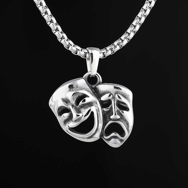 pendant necklaces 2022 new moive chain chicano clowns pendant necklace stainless steel evil hip hop rock party jewelry couple party gift p23, Silver
pendant necklaces 2022 new moive chain chicano clowns pendant necklace stainless steel evil hip hop rock party jewelry couple party gift p23, Silver