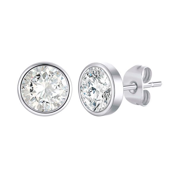 charm cubic zirconia round stud earrings for women 8mm stainless steel metal bohe simple jewelry aa230327, Golden
charm cubic zirconia round stud earrings for women 8mm stainless steel metal bohe simple jewelry aa230327, Golden