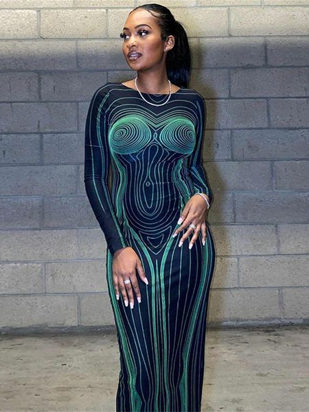 fancy woman casual dresses fashion printed dress women long sleeve o neck bodycon commuter wear female 2023 spring elegant evening party bea, Black;gray
fancy woman casual dresses fashion printed dress women long sleeve o neck bodycon commuter wear female 2023 spring elegant evening party bea, Black;gray