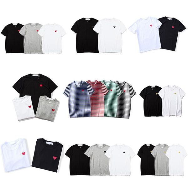 play fashion mens t-shirts designer red heart shirt casual tshirt cotton embroidery short sleeve summer women love eyes pure cotton t-shirt, White;black
play fashion mens t-shirts designer red heart shirt casual tshirt cotton embroidery short sleeve summer women love eyes pure cotton t-shirt, White;black
