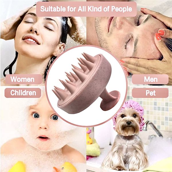 round soft massage wheat straw comb portable head brush shampoo scalp washing clean shower bath spa wet dry health beauty brush
round soft massage wheat straw comb portable head brush shampoo scalp washing clean shower bath spa wet dry health beauty brush