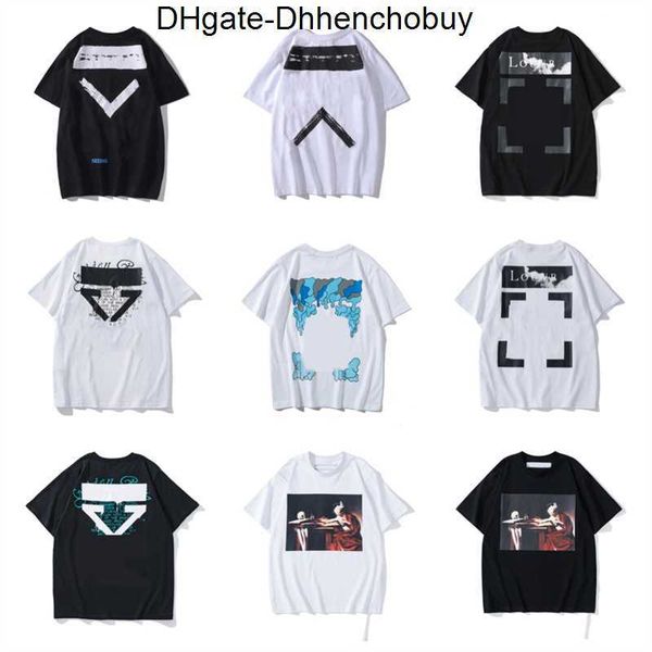 men's fashion designer offs t shirts luxury cotton loose t-shirts casual summer short sleeves oil painting black back print arrow women, White;black
men's fashion designer offs t shirts luxury cotton loose t-shirts casual summer short sleeves oil painting black back print arrow women, White;black