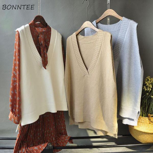 women's vests vests women solid student v-neck knitted all-match korean harajuku kpop simple chic daily streetwear fashion vintage wome, Black;white
women's vests vests women solid student v-neck knitted all-match korean harajuku kpop simple chic daily streetwear fashion vintage wome, Black;white
