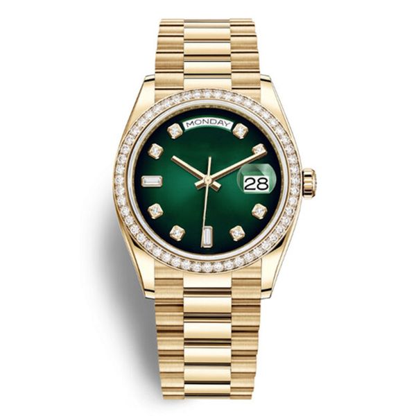 casual watch diamond bezel automatic mechanical watches for men waterproof sapphire green dial yellow gold wristwatch, Slivery;brown
casual watch diamond bezel automatic mechanical watches for men waterproof sapphire green dial yellow gold wristwatch, Slivery;brown